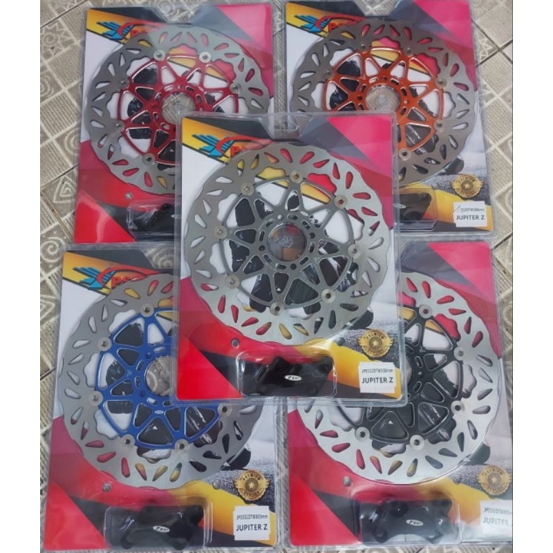 Piringan cakram depan PSM Jupiter Z Jupiter MX Ukuran 300mm Plus braket Cakram Floating PSM