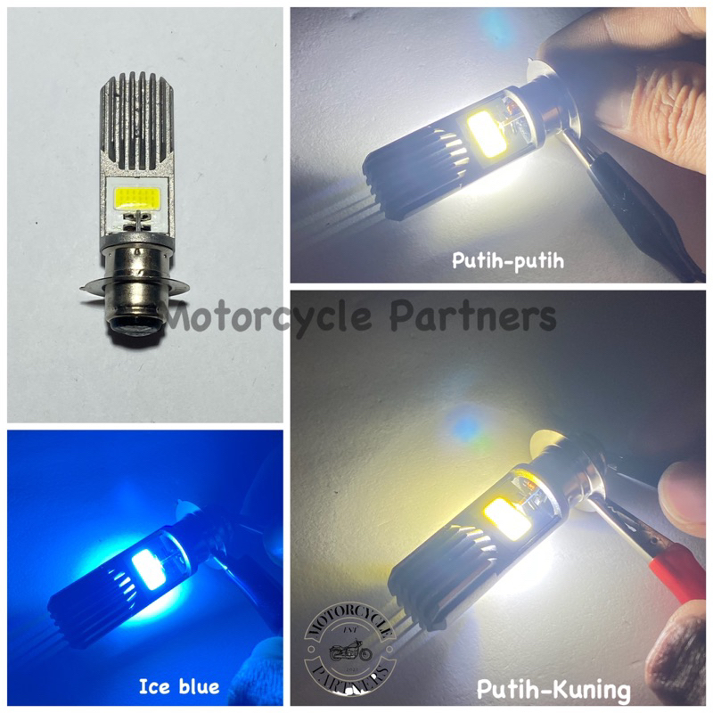 BOHLAM LED H6 COPY AYOTO AC DC UNIVERSAL UNTUK MOTOR BEBEK DAN MATIC