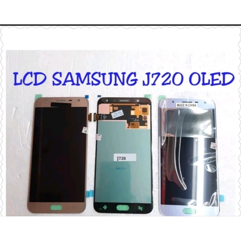 Lcd Touchscreen Samsung J7 Duo J720 2018 OLED Original