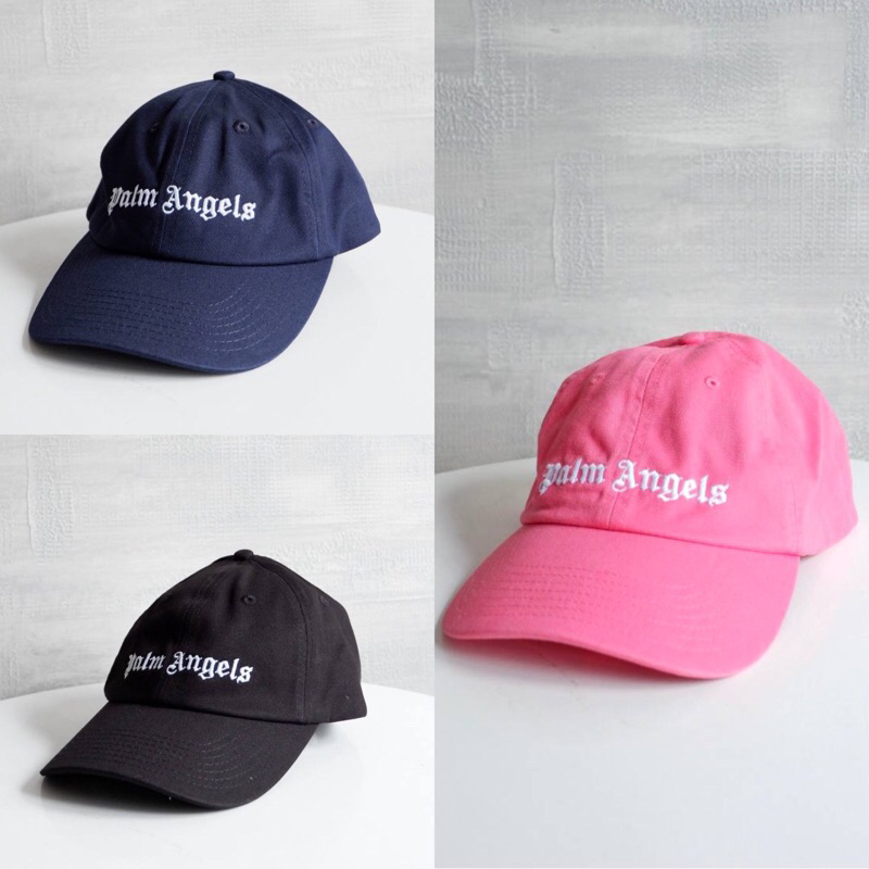 TOPI BRANDED ORIGINAL - Palm Angels Logo Letter Cap