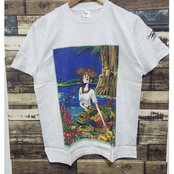 Printstar HeavyWeight Vintage Art Japan White Tshirt ( Size S-M )