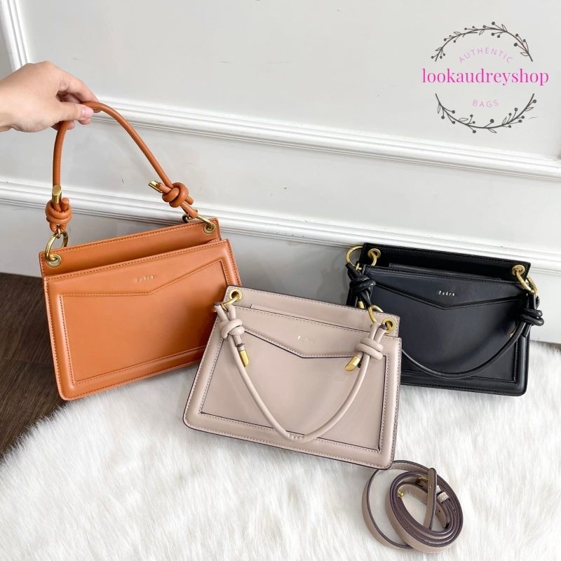 [100% ORIGINAL] PEDRO Knotted Cord Shoulder Bag | Tas Pedro | Tas Wanita | Tas Selempang Wanita | Ta