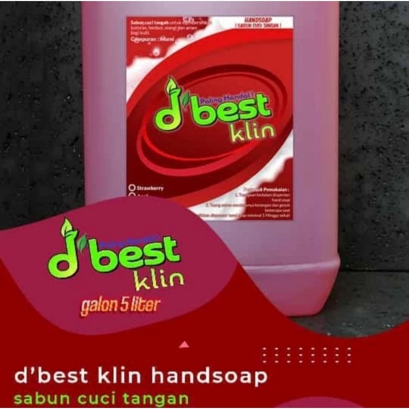 dbest sabun pembersih cuci tangan cuci piring lantai