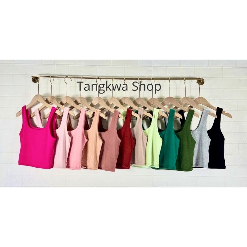 TANKTOP SQUARE TANGKWA FASHION WANITA IMPORT BANGKOK CODE T2