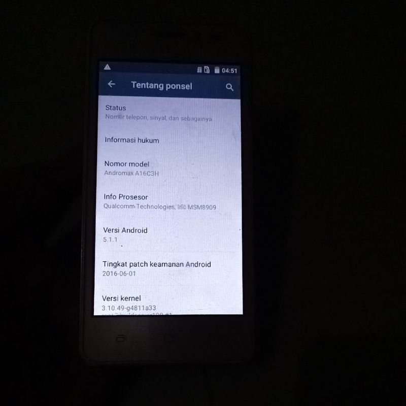 andromax  A 16C3 H