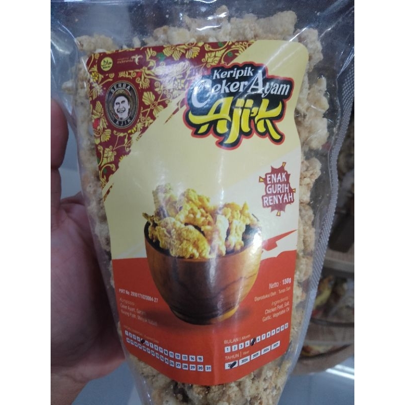 CEKER AYAM AJIK ORIGINAL 150GR ASLI KHAS BALI FREE BUBBLEWRAP