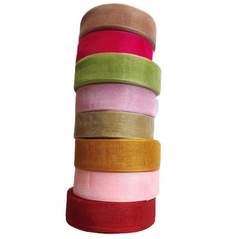 Pita Organdi Polos 3/4&quot;inc 1.8cm 20yard