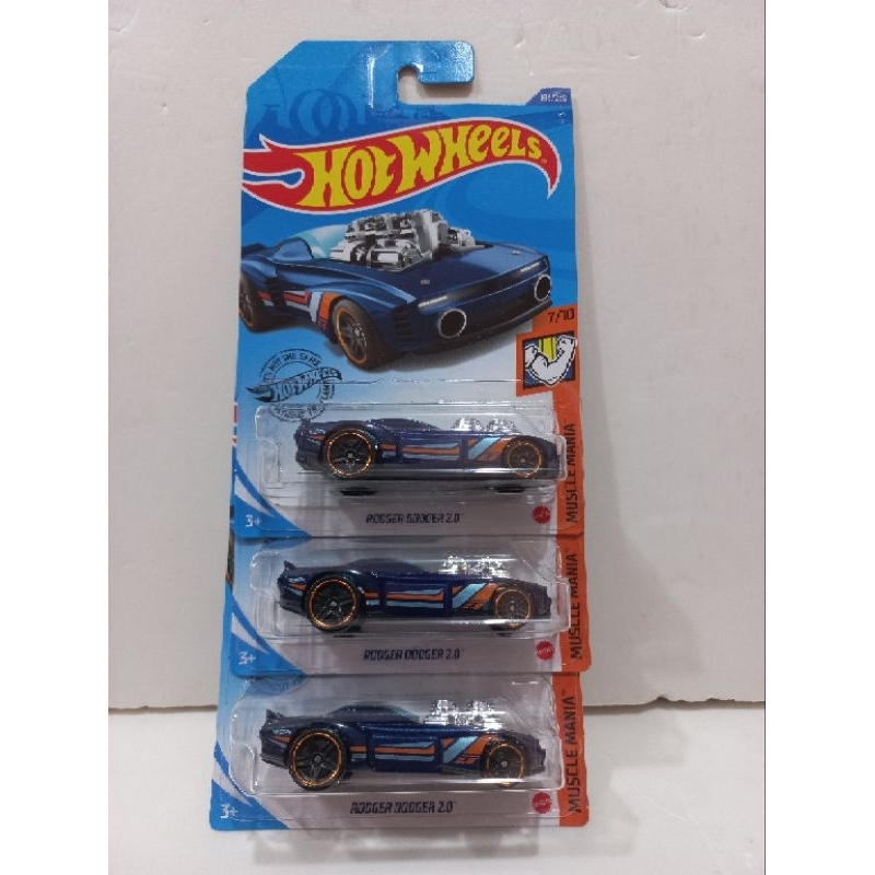 HOT WHEELS RODGER DODGER 2.0 / HOT WHEELS ORIGINAL 100%