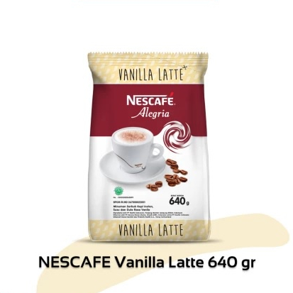 

NESCAFE VANILLA LATTE 640gr Vanila by Nestle Profesional