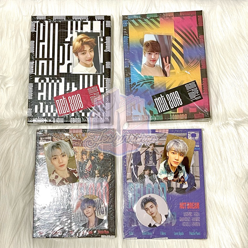 NCT 2018 EMPATHY DREAM JAEMIN REALITY JAEMIN ALBUM OFFICIAL JAEMIN SET / NCT DREAM RIDIN JAEMIN ROLL