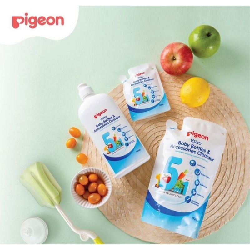 PIGEON BABY BOTTLES&amp; ACCESORIES CLEANSER | SABUN CUCI BOTOL