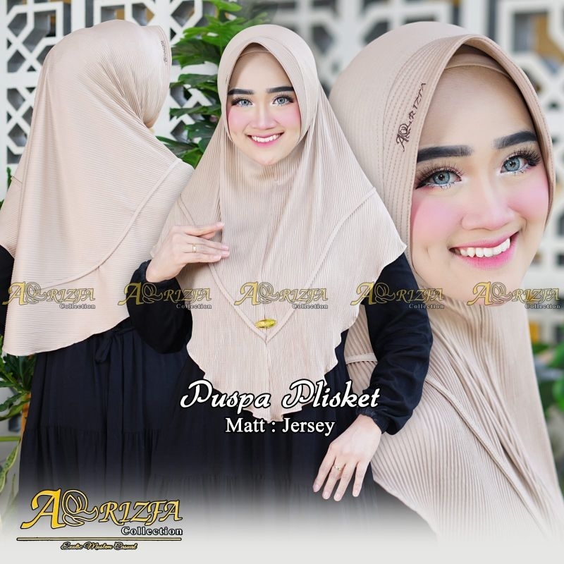 Ar-Rizfa Puspa Plisket Hijab Instan