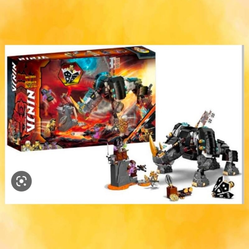 mainan anak lgo ninjago monster zane mino 11554