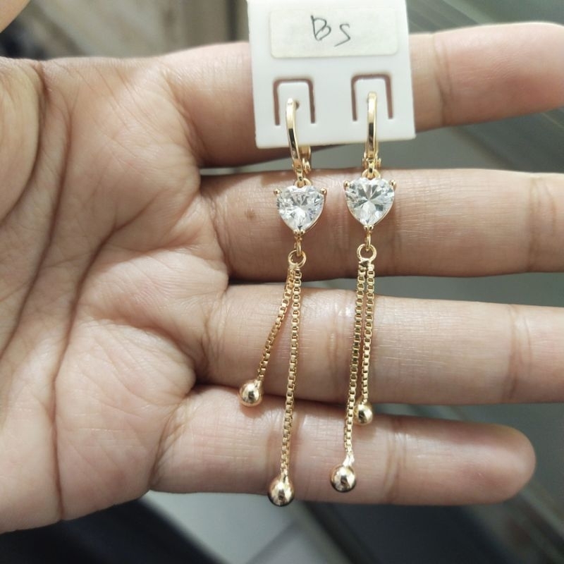 Anting Giwang Anak &amp; Dewasa Awet Anti iritasi lapis Emas