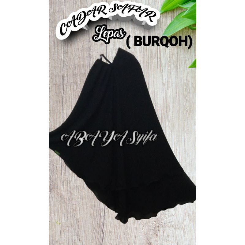NIQOB SAFAR SERIES / CADAR SAFAR LEPASAN / EATING FRIENDLY NIQOB - PONI - NON PONI  / PURDAH LEPASAN
