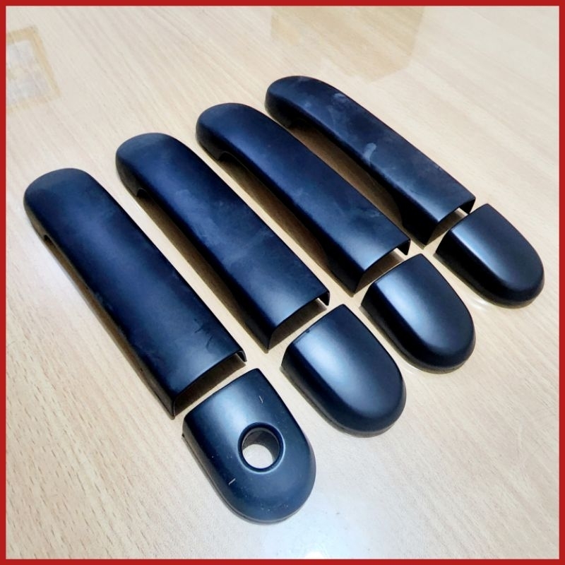 Handle Outer Cover Mobil Livina Lobang 1 Warna Hitam Dop