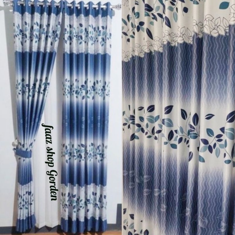 Gorden Blackout Gorden Smokring Gorden Motif Bunga Gorden Jendela Minimalis Gorden Pintu Kamar