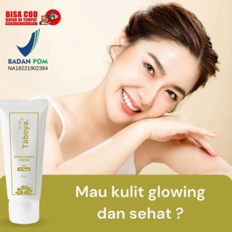 TABOYA BRIGHTENING CREAM MENCERAHKAN AREA GELAP