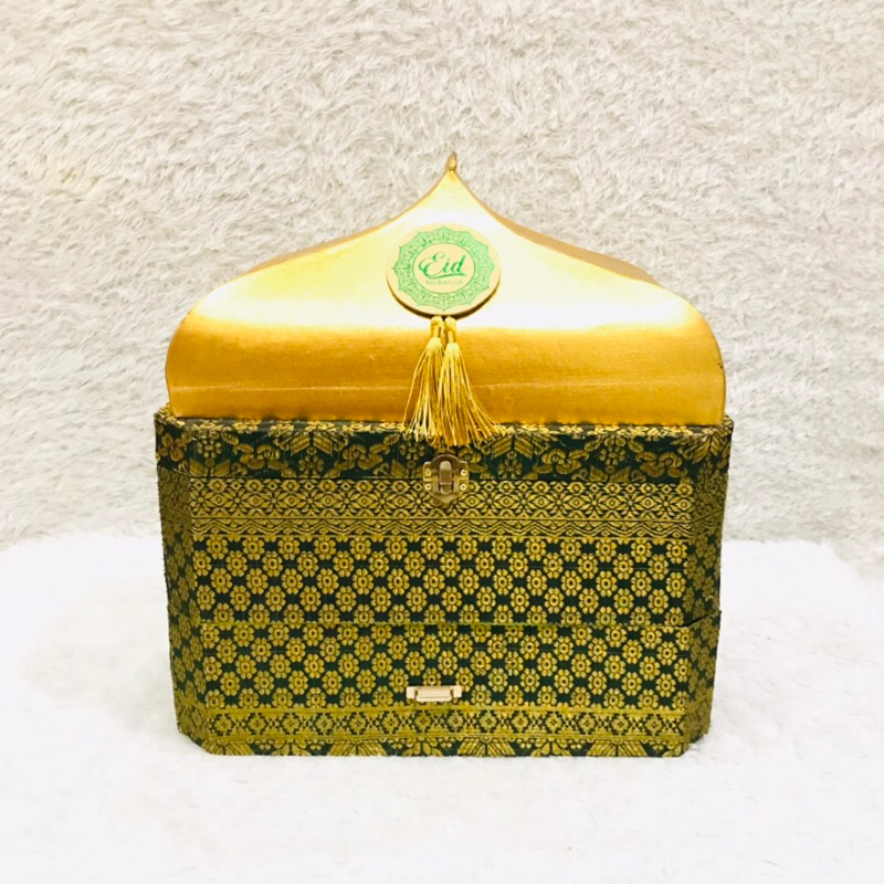 

Kotak Segi Kubah / box lebaran / hampers lebaran / parcel lebaran