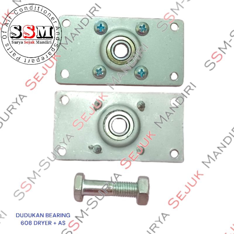 PLAT DUDUKAN BEARING DRYER 608