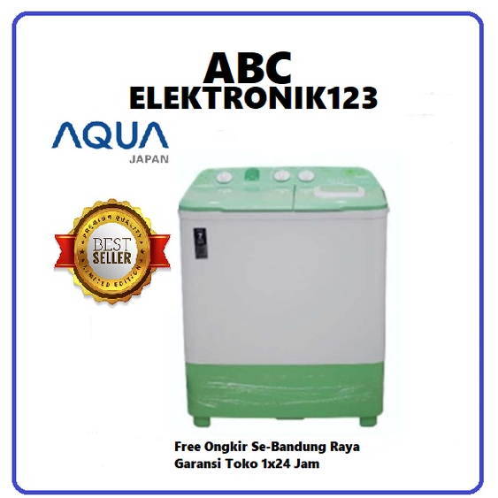 AQUA Mesin Cuci 2 Tabung 8 Kg QW-861XT QW 861 XT