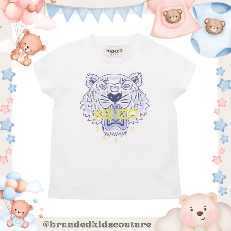 Kenzo Tiger T-shirt (UNISEX) in white