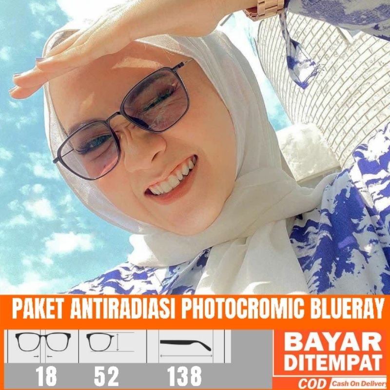 Frame Kacamata 2189, Gratis Lensa Photocromic,Gratis Lensa Blueray,Kacamata Antiradiasi