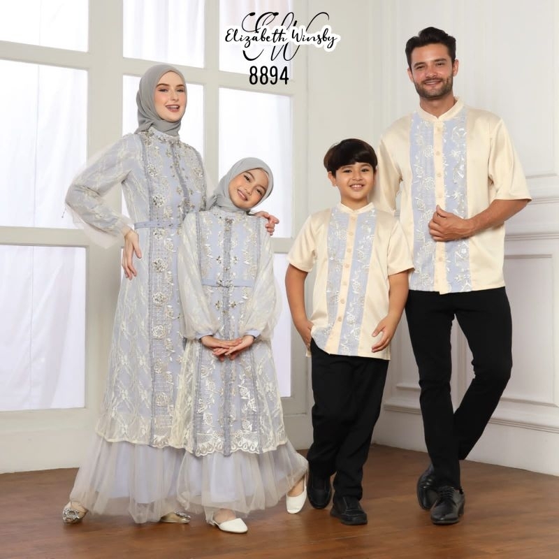 FAMILY SET BY ELIZABETH WINSBY GAMIS MUSLIM FASHION FAMILY