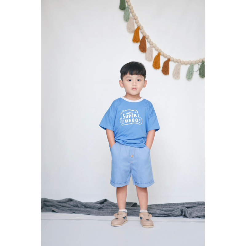 LINSKY BABY - Kennai Set Setelan Anak Unisex SDS Kids