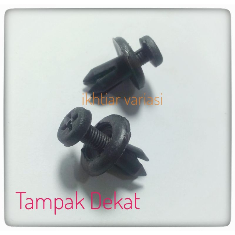 Kancing Grill Kijang Kapsul 7 mm Klip Grill Kijang Kapsul Kancing Ram Kijang kapsul