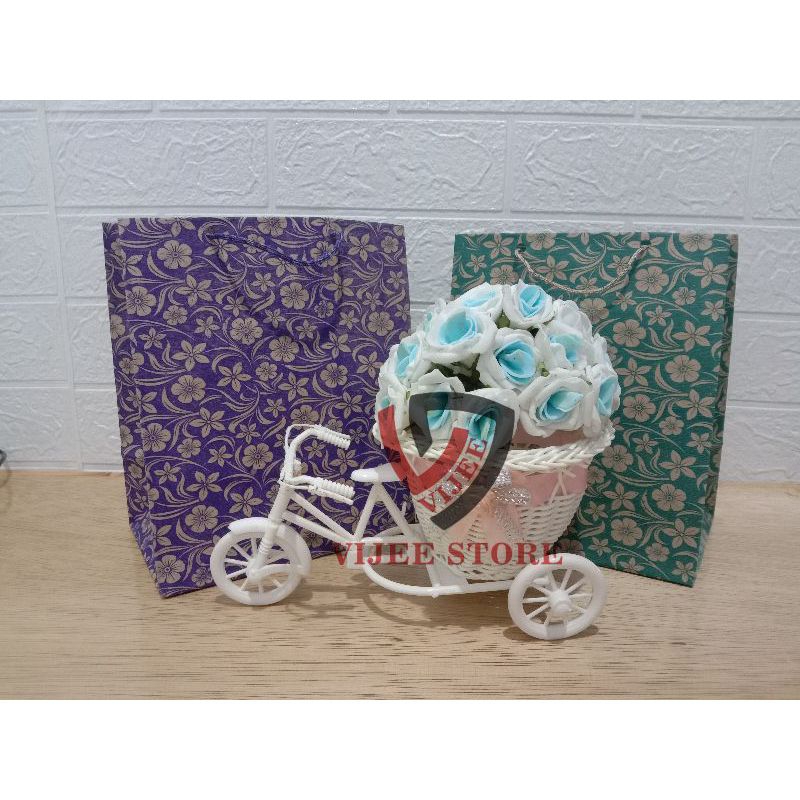 

Paperbag Donat Motif 14X12X16