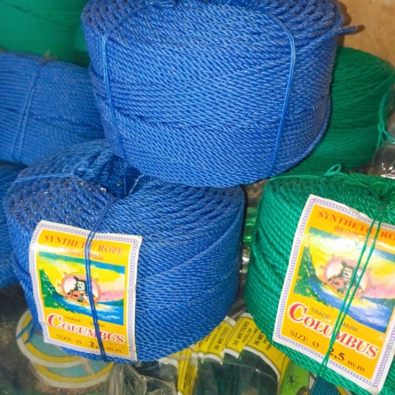 

Tali Tampar Colombus 2,5 mm - Per Roll ±250 meter