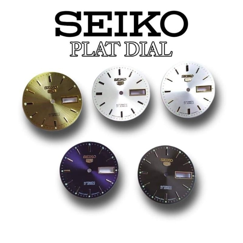 PLAT DIAL SEIKO 5 AUTOMATIC