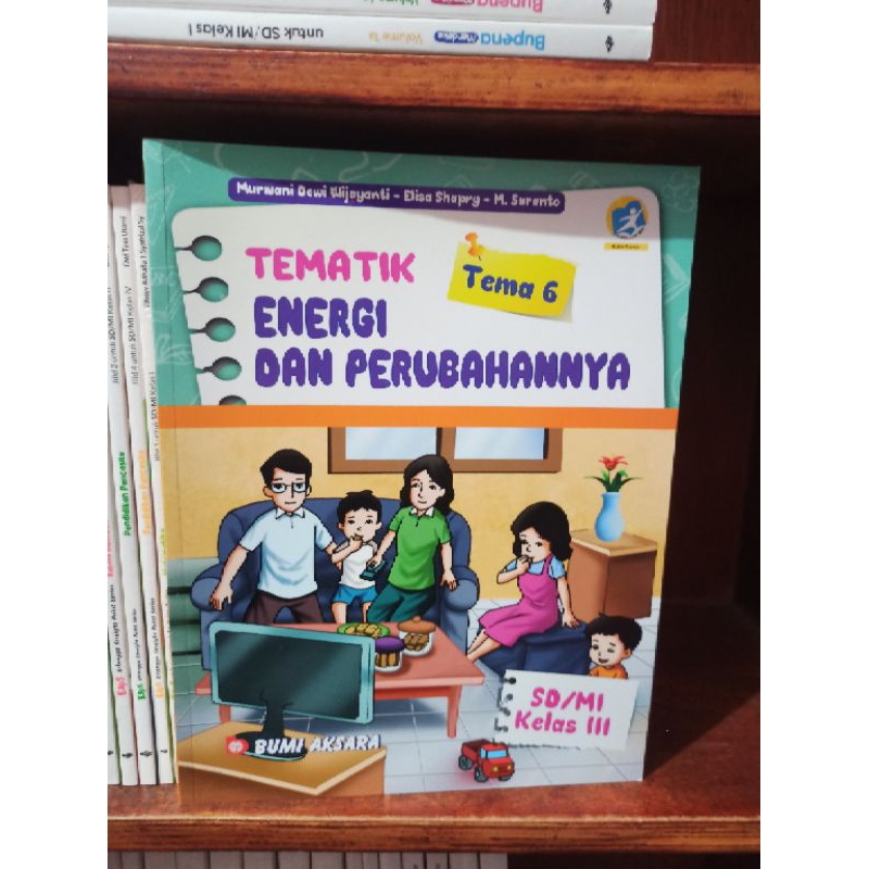 BUKU BEKAS TEMATIK KELAS 3 SD TEMA 6 BUMI AKSARA KURIKULUM 2013