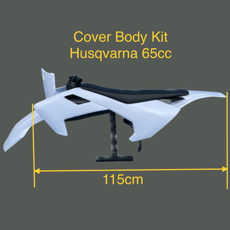 Cover Body Kit Replika Husqvarna 65cc + Jok + Tangki | Minimoto - Mini Trail