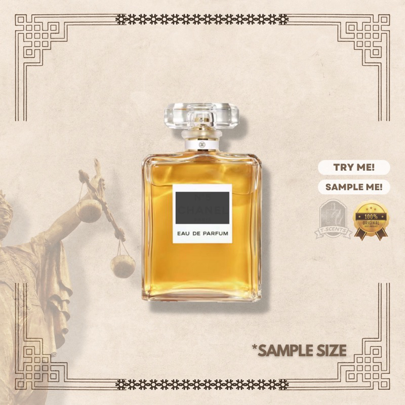5ml Decant Chanel No 5 EDP Parfum Original Share in Bottle