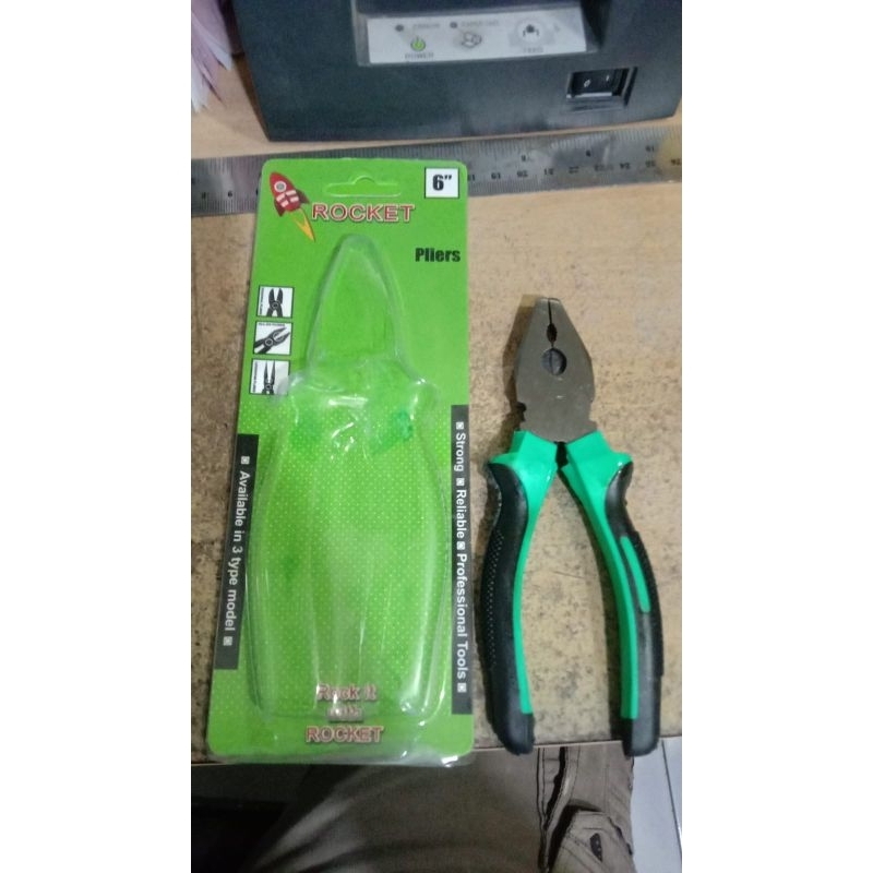 tang kombinasi rocket 6 inchi combination pliers gegep
harga tertera per 1 pcs