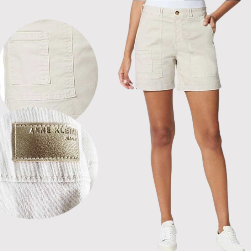 ANNE KLEIN Celana Pendek Wanita Sport Cargo Roll