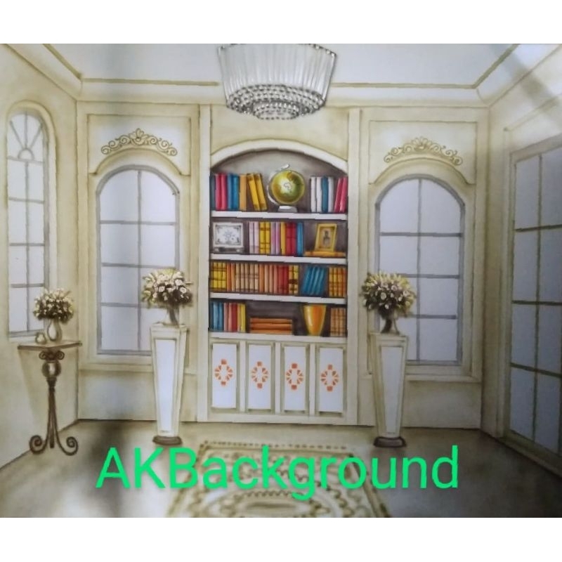 BACKGROUND WISUDA (Kaos/Kanvas)5/6mx2,5m