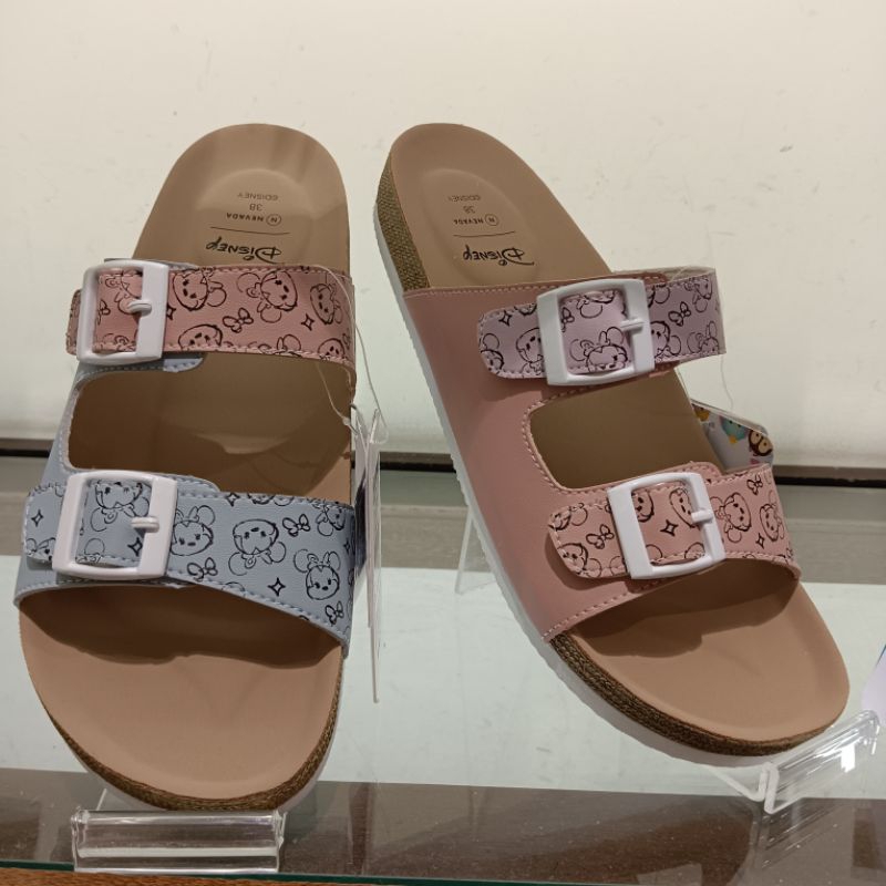 Disney x Nevada sandal wanita branded Matahari