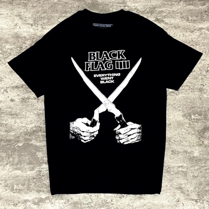 Black Flag - Everything Went Black Tshirt - Black | Official Merchandise