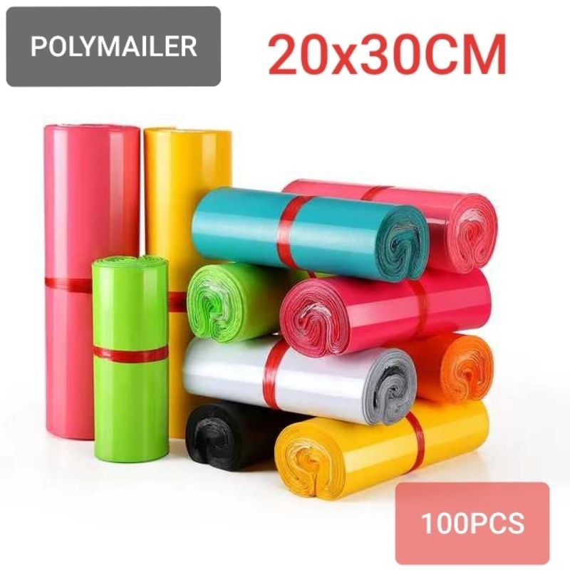 Kantong Plastik Polymailer 20x30 / Plastik Olshop isi 100pcs