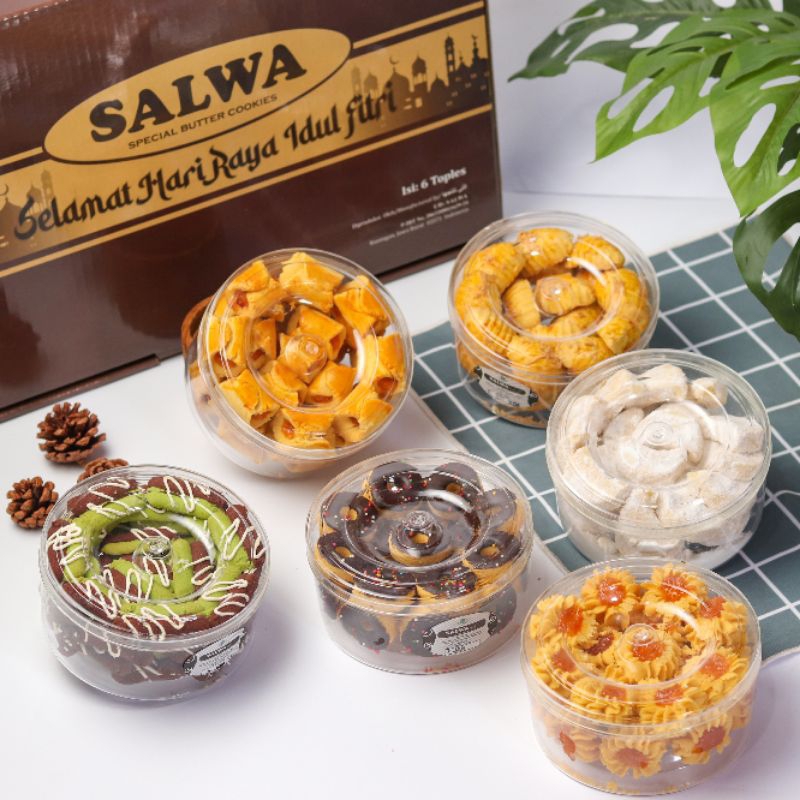 

SALWA BUTTER COOKIES/KUEKERING/KUELEBARAN/KUETERBARU/KUETERLARIS/KUENASTAR/KUECOKLAT/KUEPAKET/PARCEL/KUESALJU