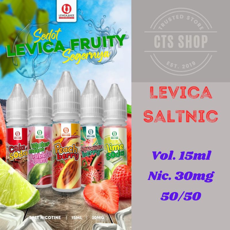 Levica Saltnic 15ml 30mg Cukai 100% Original