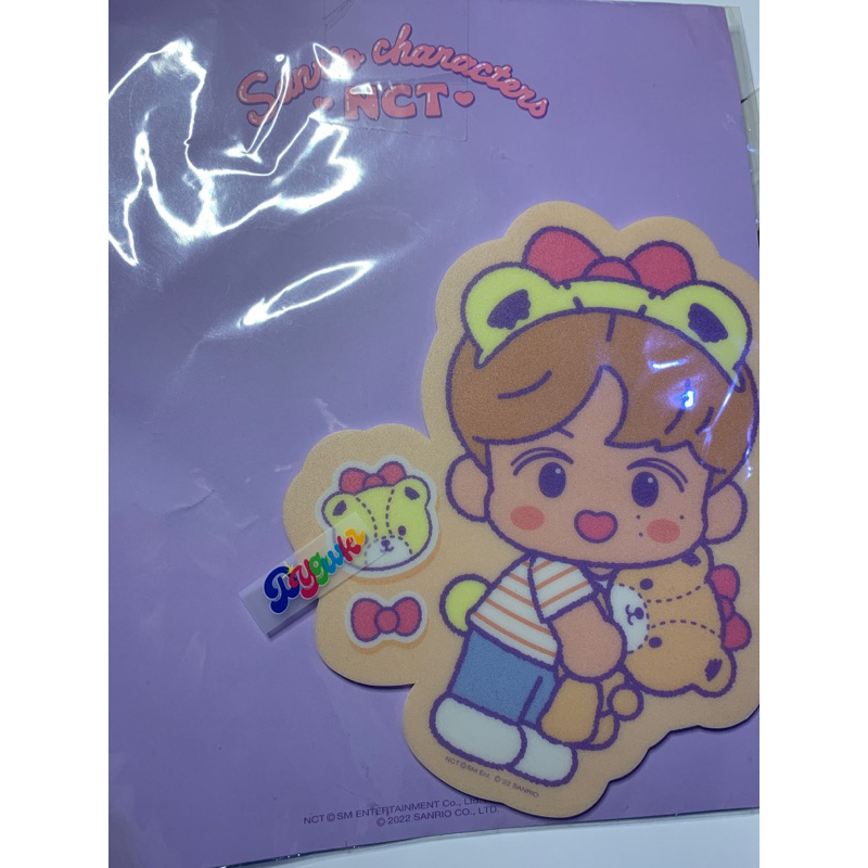 mouse pad haechan nct x sanrio ready