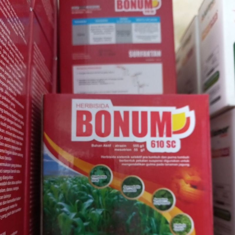 Herbisida BONUM 610SC Kemasan 250ml - pengendali gulma pada tanaman jagung