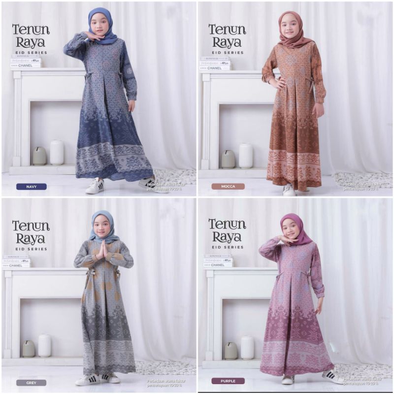 Gamis Anak Raya Maxmara Couple Keluarga Baju Muslim Anak Perempuan
