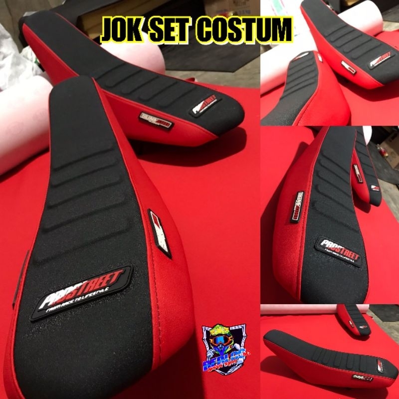 Jok Set CRF 150 Busa Tebal Jok KLX 150 BF Dtracker Jok Supermoto Costum