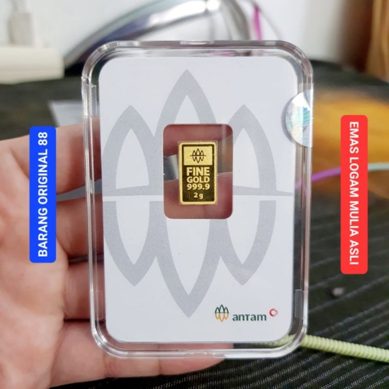 EMAS ANTAM 2 GRAM Hartadinata LOGAM MULIA 999 EmasKITA BullionProtect 2gr ASLI ORIGINAL