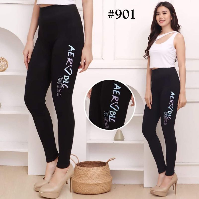 LEGGING SPORT / LEGGING HITAM PANJANG WANITA